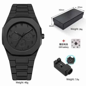 Ceramic unisex wrist watch